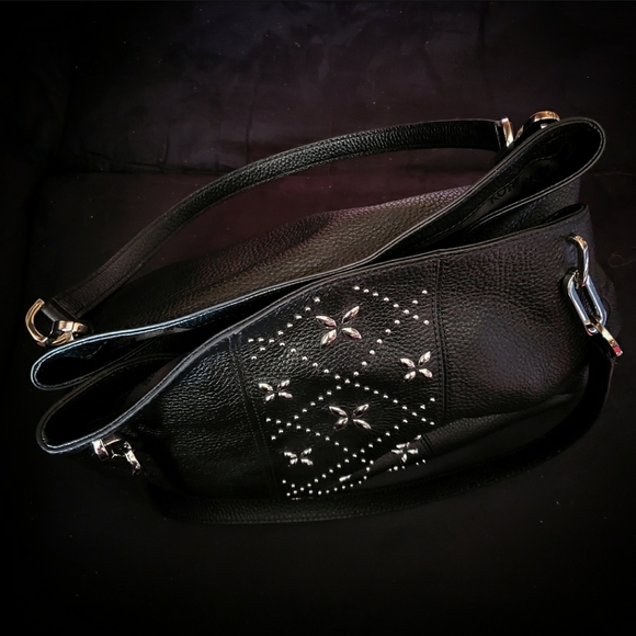 NWT MK Lg Leather Shoulder Tote - Picture 5 of 6